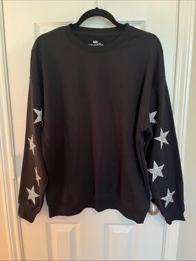 Goodie Two Sleeves Silver Star Sweatshirt